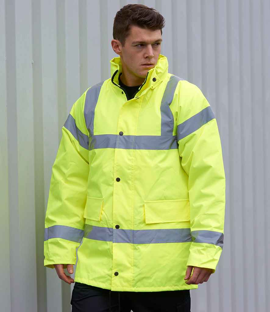 Portwest Hi-Vis Traffic Jacket - PenCarrie